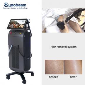 Vertical Diode Laser 3 Wavelengths Hair Removal Macihne